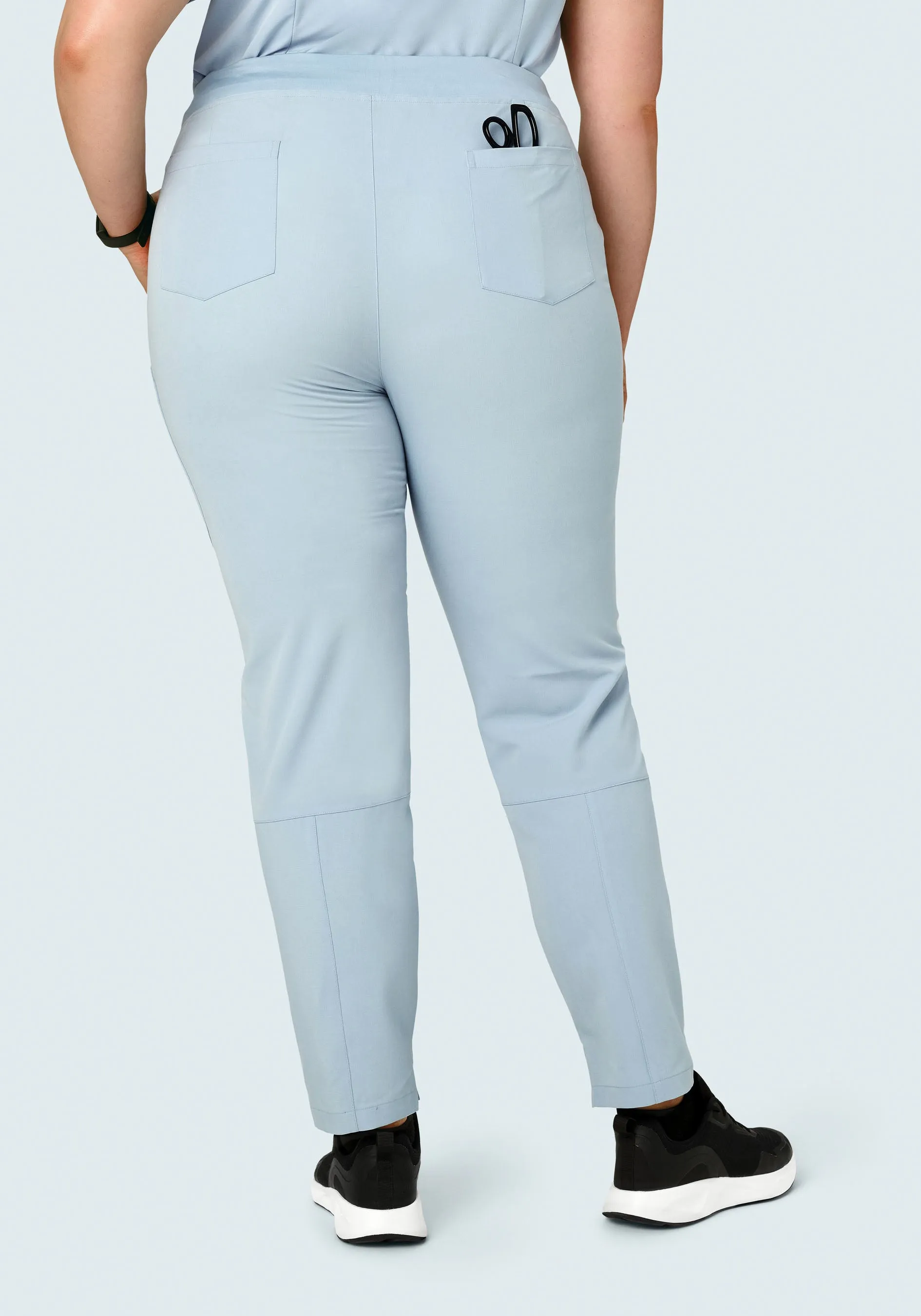 6 Pocket Slim Pants Powder Blue