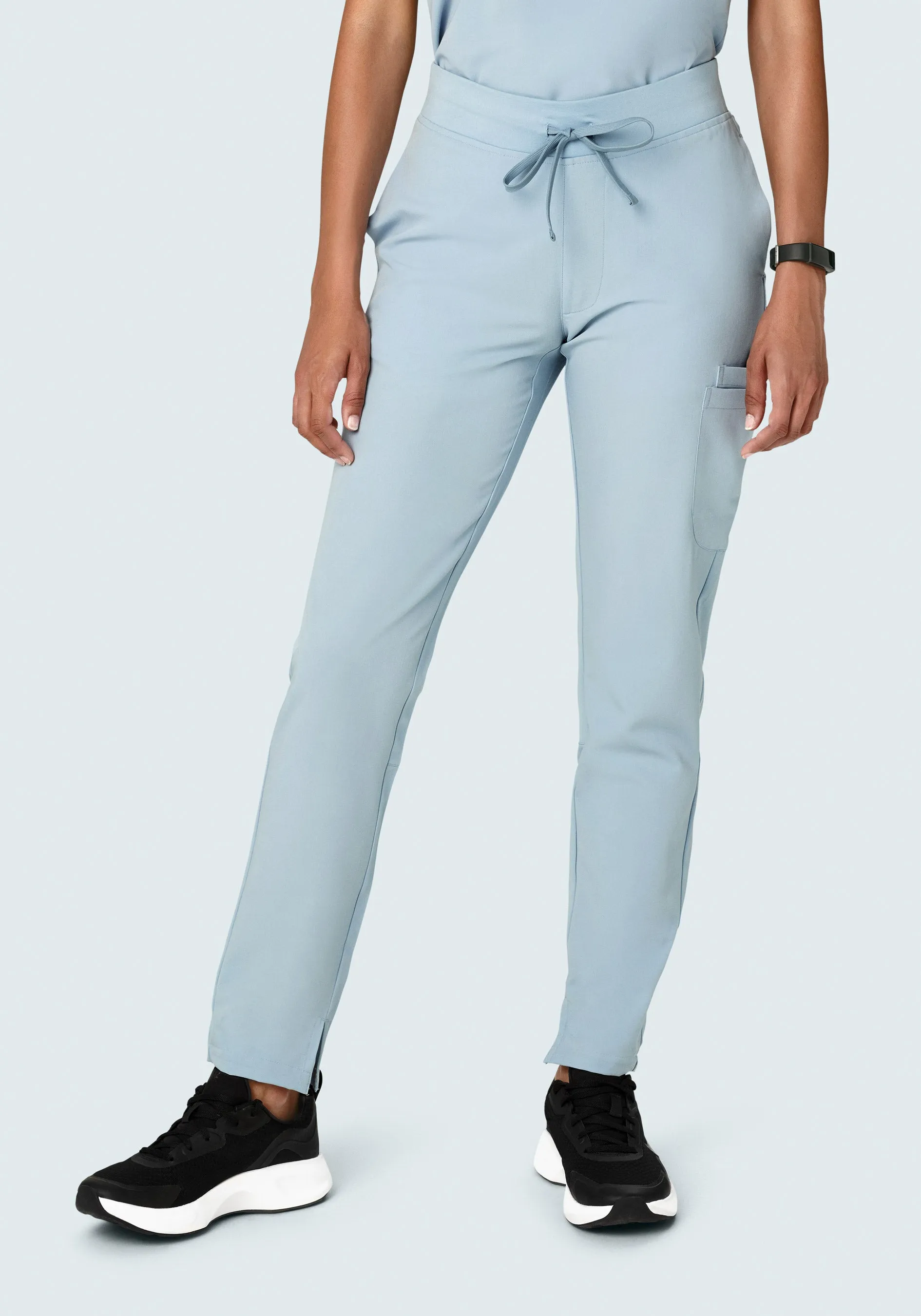 6 Pocket Slim Pants Powder Blue