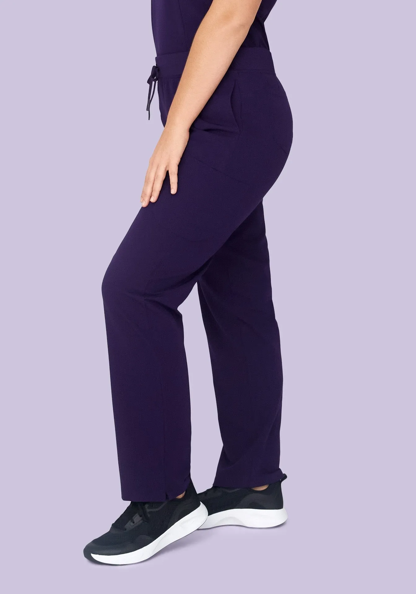 9 Pocket Cargo Pants Eggplant