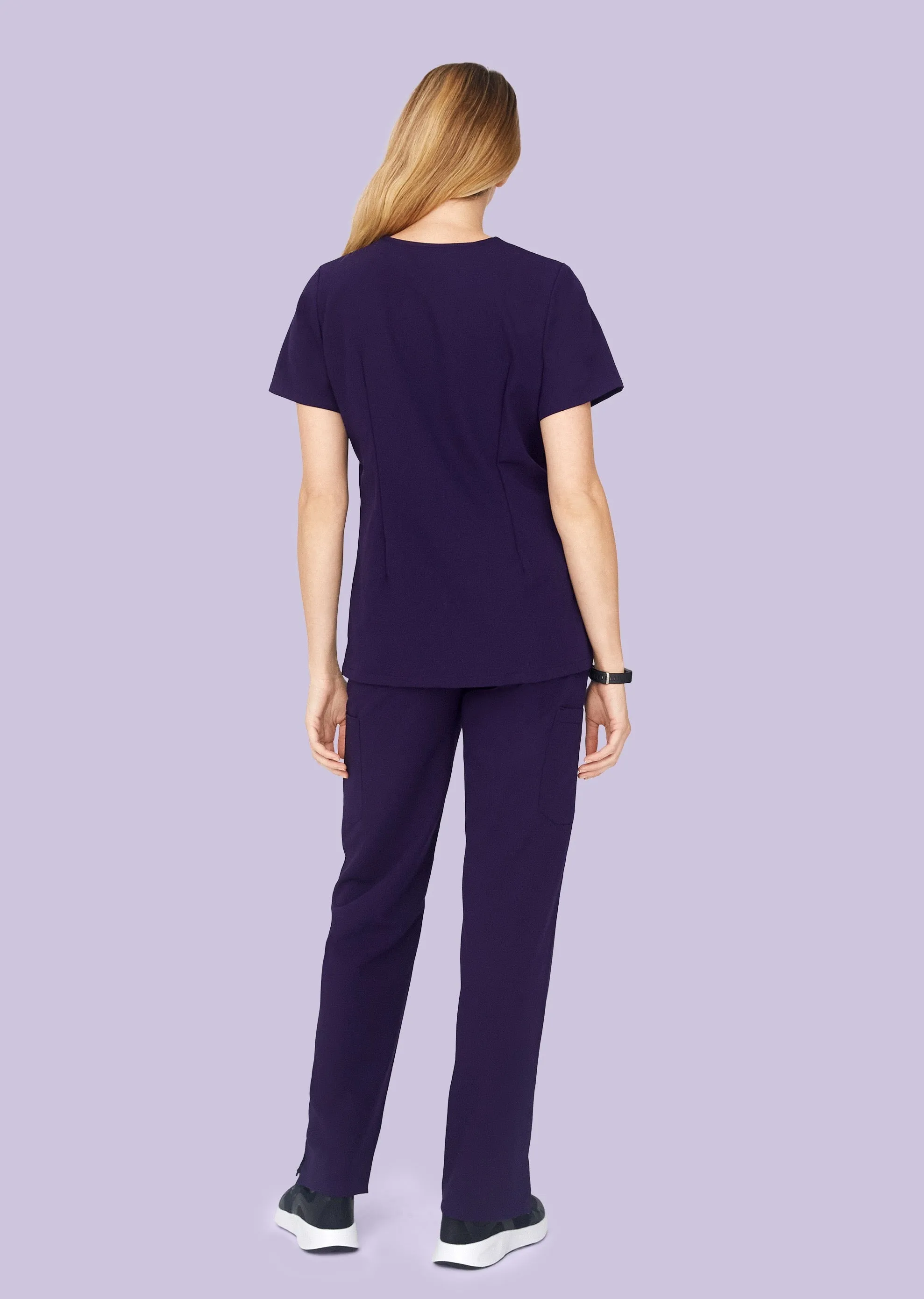 9 Pocket Cargo Pants Eggplant