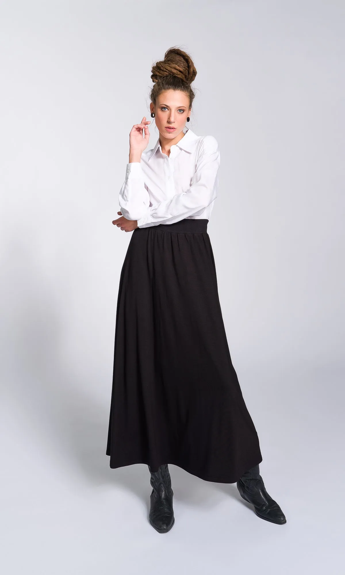 A-line Maxi Skirt