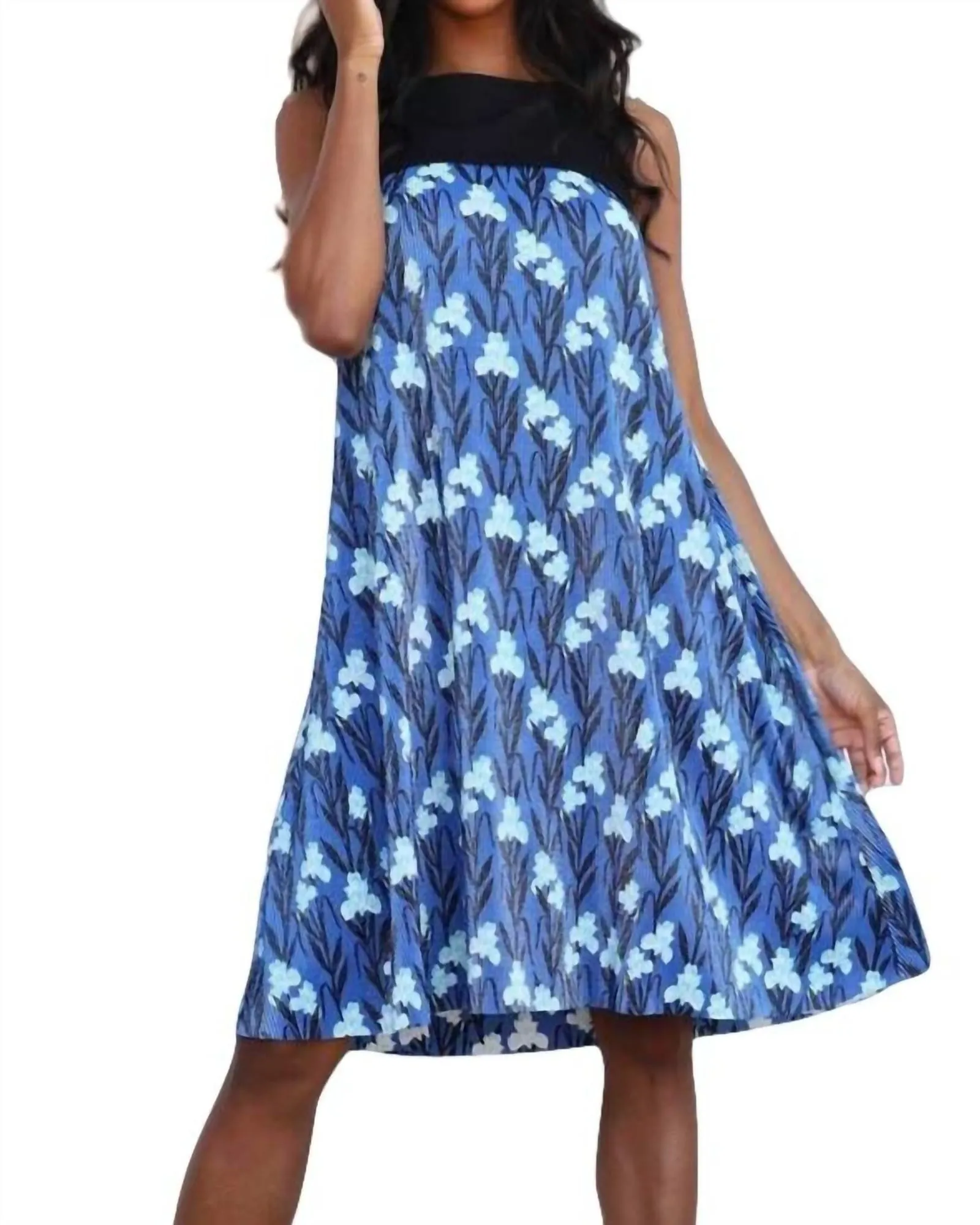 Abbey Dress In Blue Iris | Blue Iris