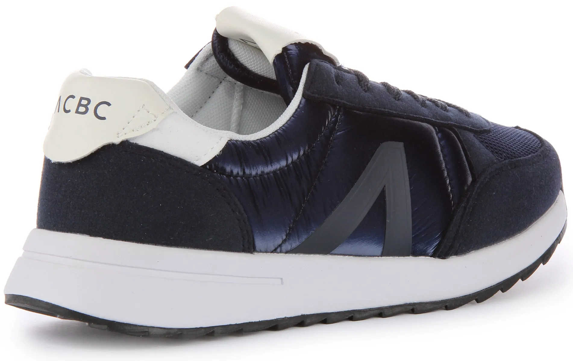 ACBC Lace up Trainers In Navy White