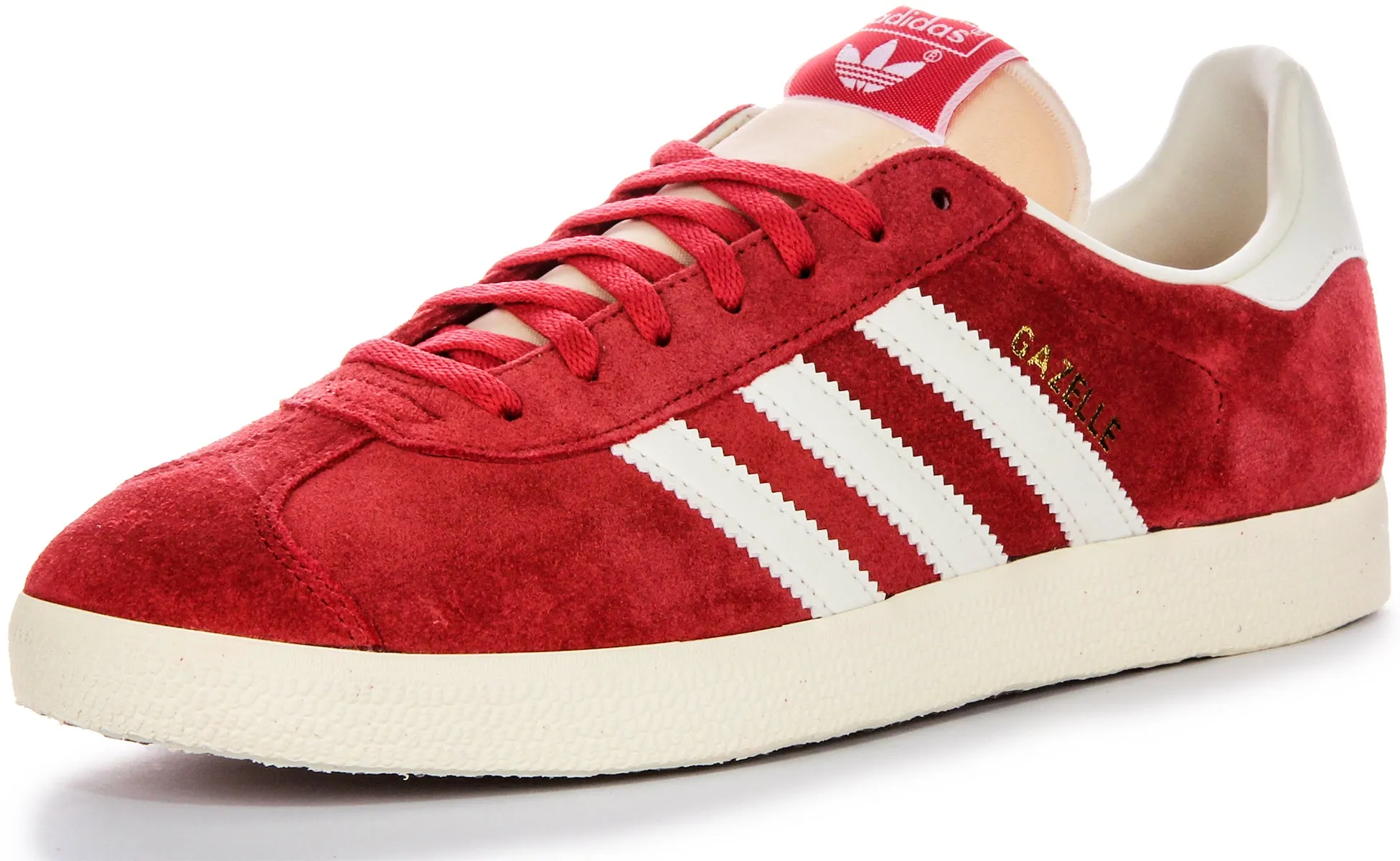 Adidas Gazelle In Red White For Men