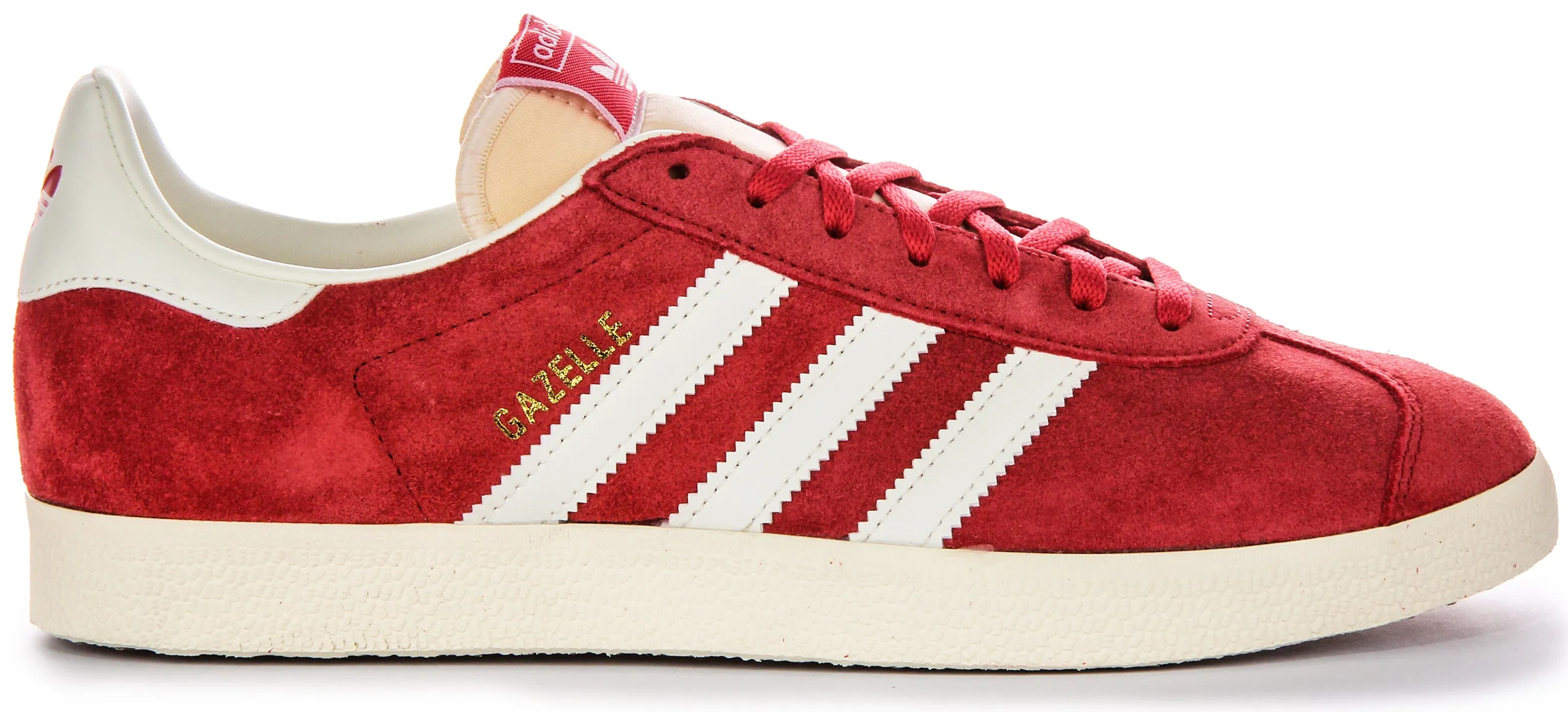 Adidas Gazelle In Red White For Men