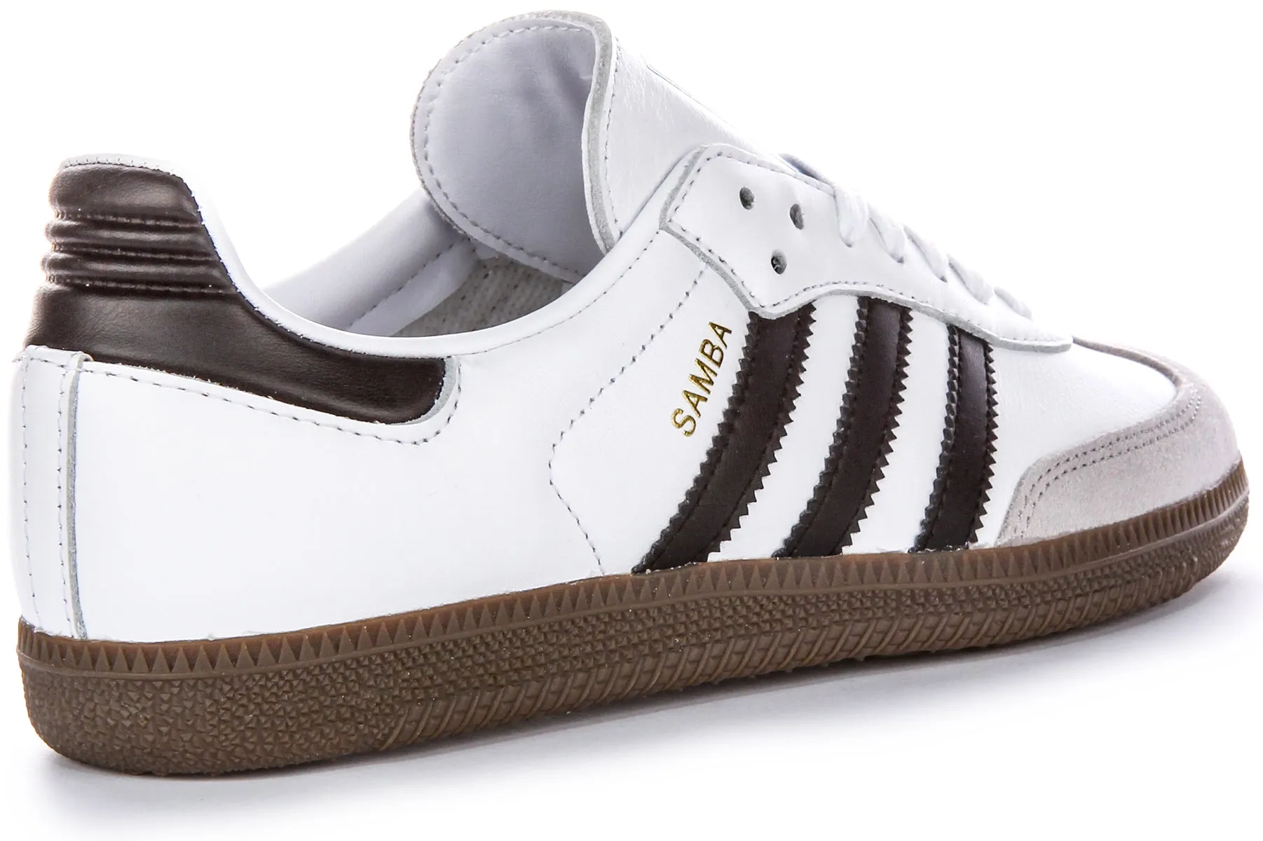 Adidas Samba OG Trainers In White Black