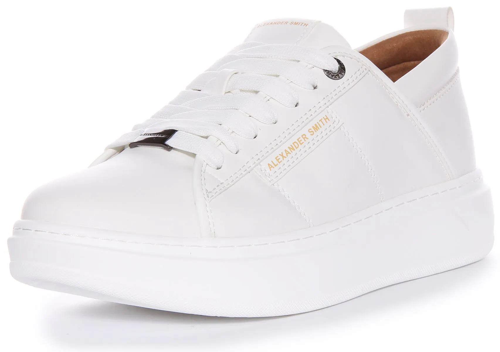 Alexander Smith Trainers In White For Men