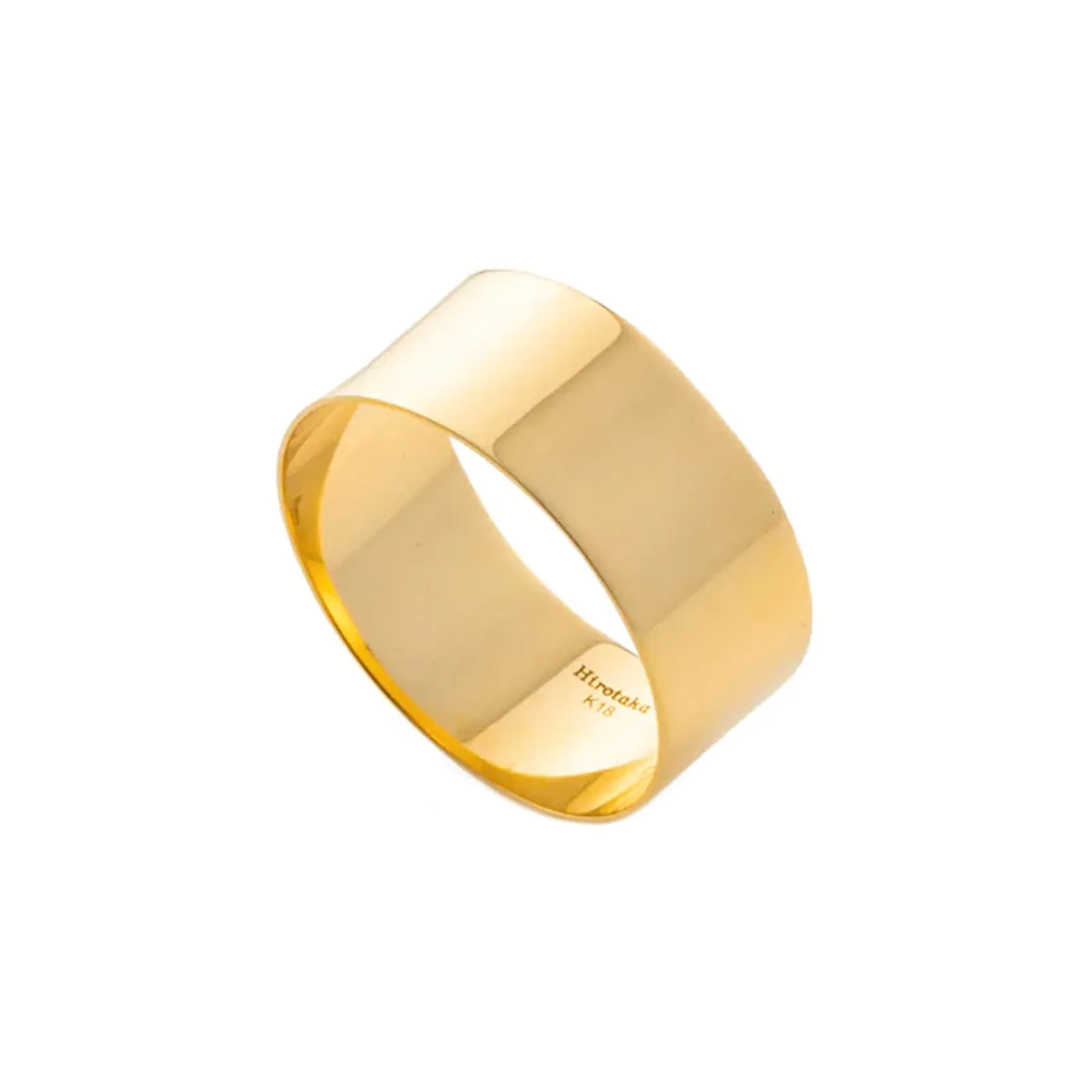 All About Basics Flat Wide Band Ring