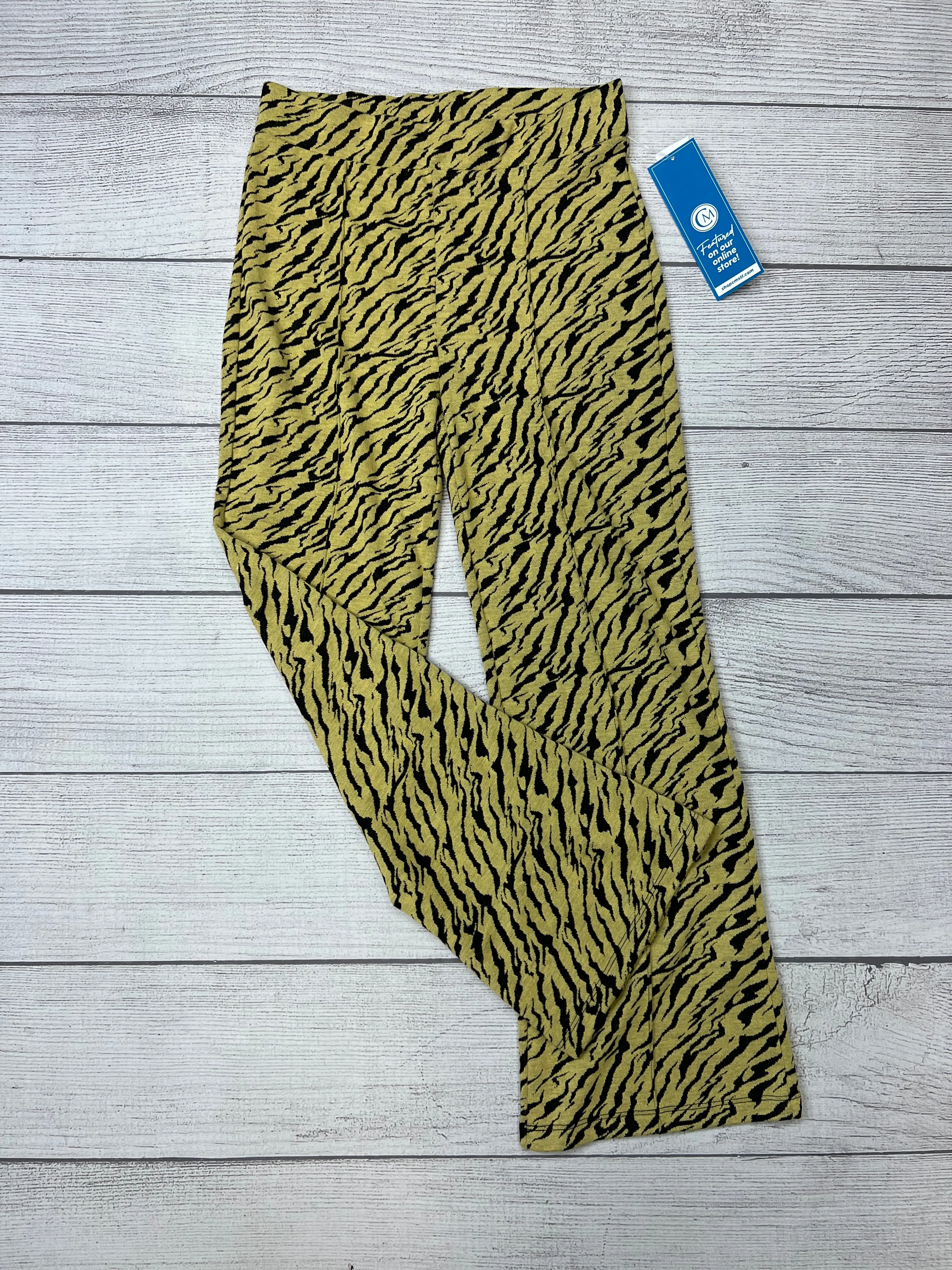 Animal Print Pants Ankle Free People, Size M