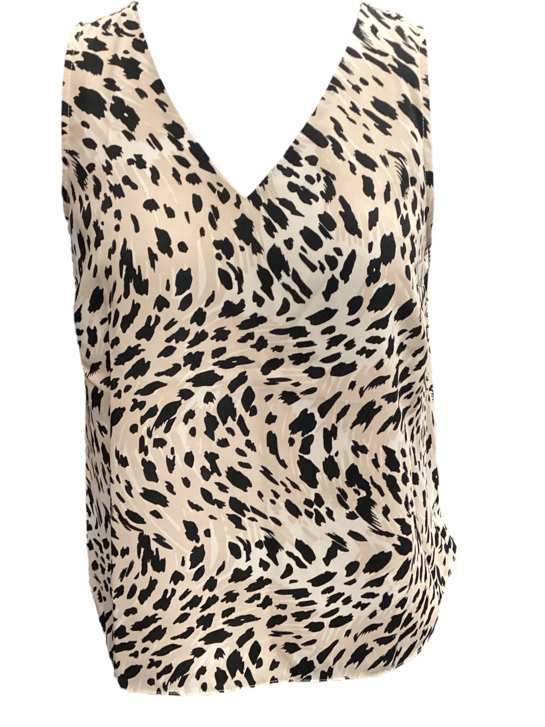 Animal Print Top Sleeveless Nine West, Size S