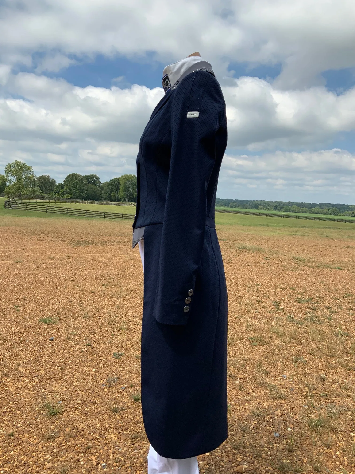 Animo Lageo Custom Tailcoat in Navy IT 40