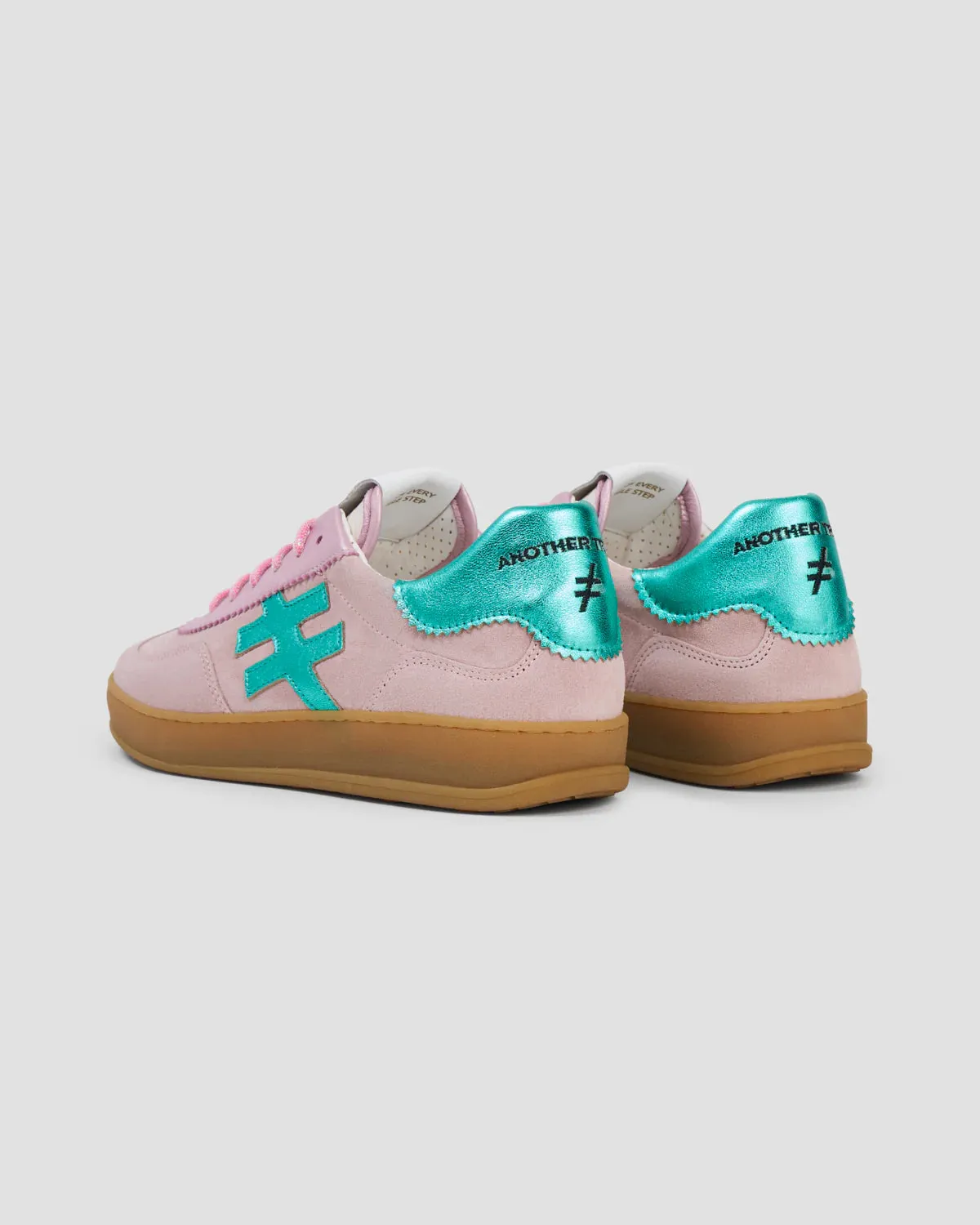 Another Trend Pink/Turquoise Sporty Trainers