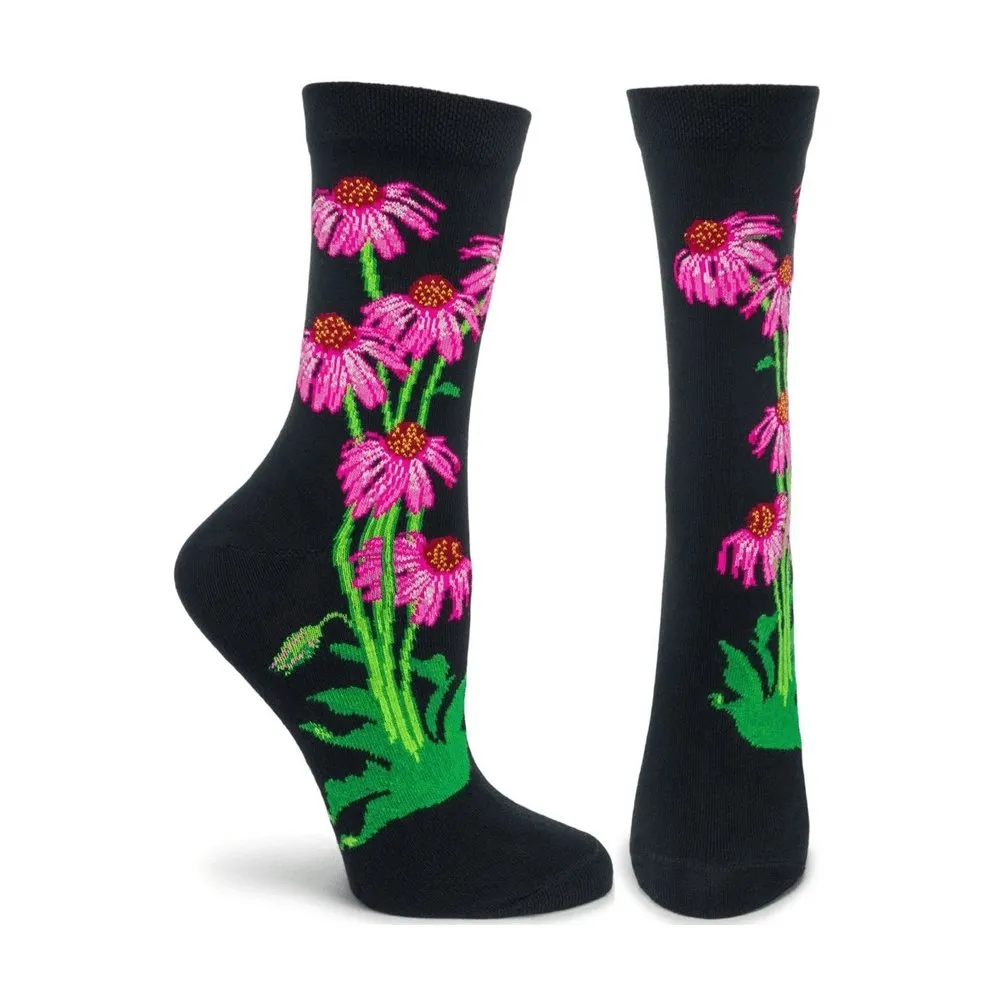 Apothecary Florals - Echinacea Sock