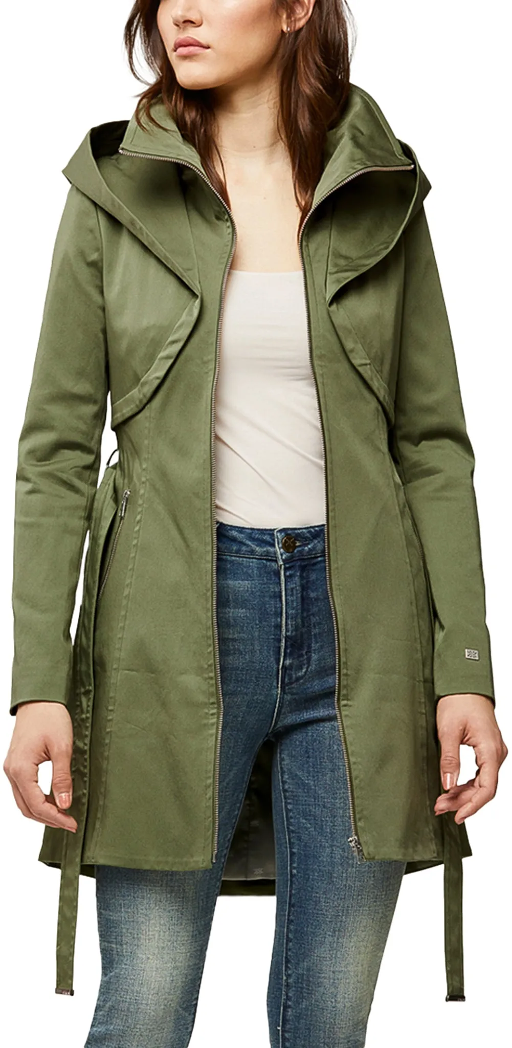 Arabella Water-Repellent Hooded Trench Coat - Women's|-|Trench à capuchon déperlant Arabella - Femme