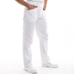 Arenal White Kitchen Trousers - ROBUR