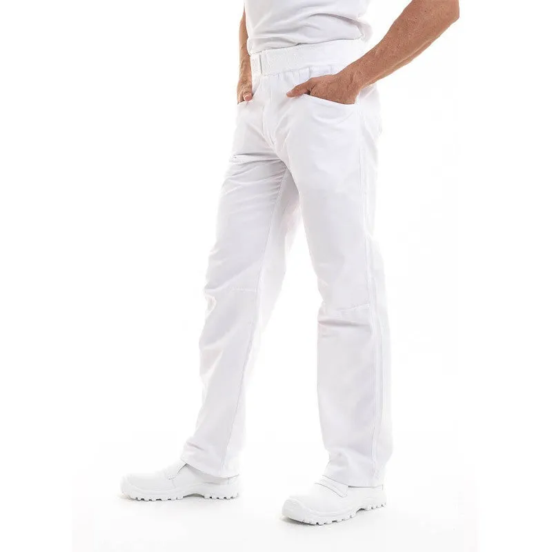 Arenal White Kitchen Trousers - ROBUR