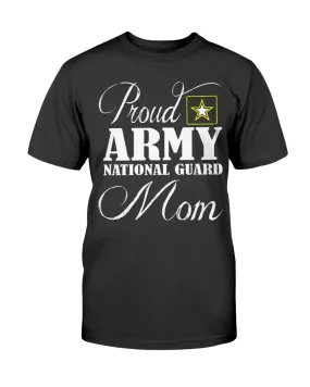 Army National Guard Mom Logo Star T-shirts