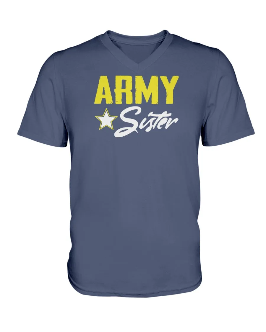 Army Sister Small Star T-shirts