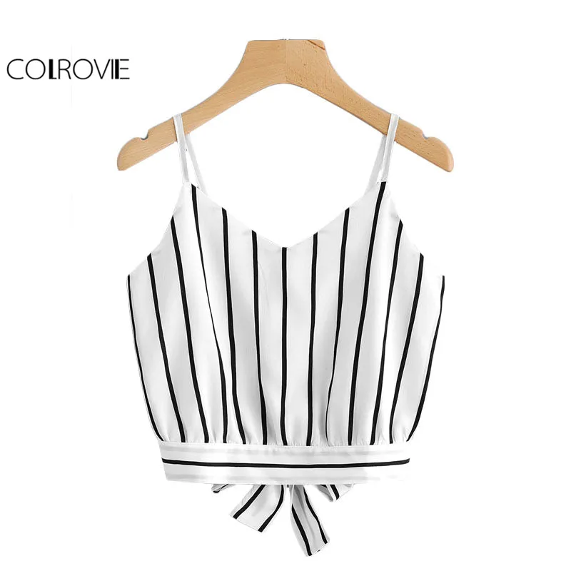 Back Crop Cami Top