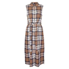 Barbour Women's Caroline Tartan Midi Dress