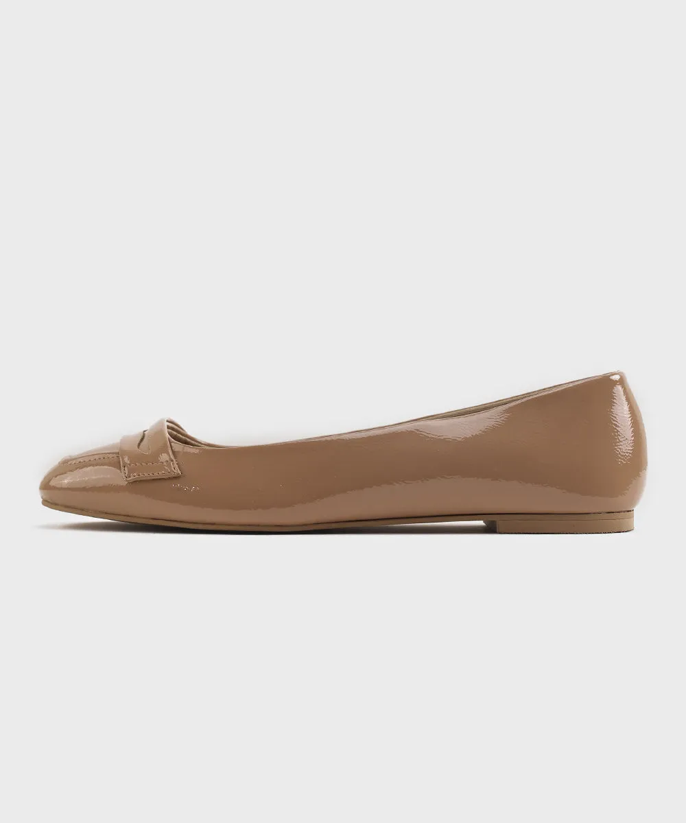 Beige Loafers