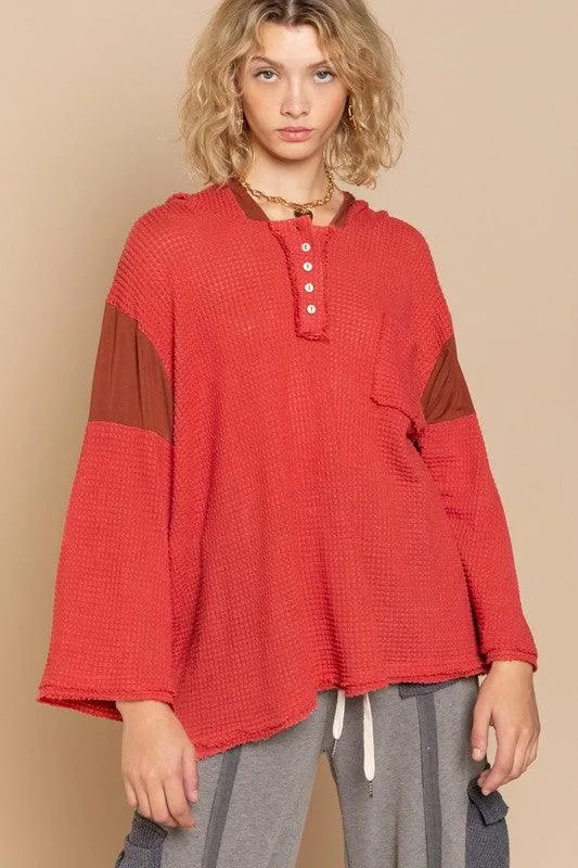 Bell Sleeve Oversized Fit Sweater Top