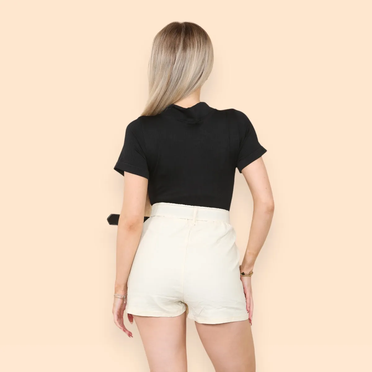 Belted Cargo Skorts