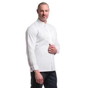 Berto White Long Sleeve Chef Coat - ROBUR