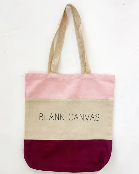 Blank Canvas Logo- Color Tote