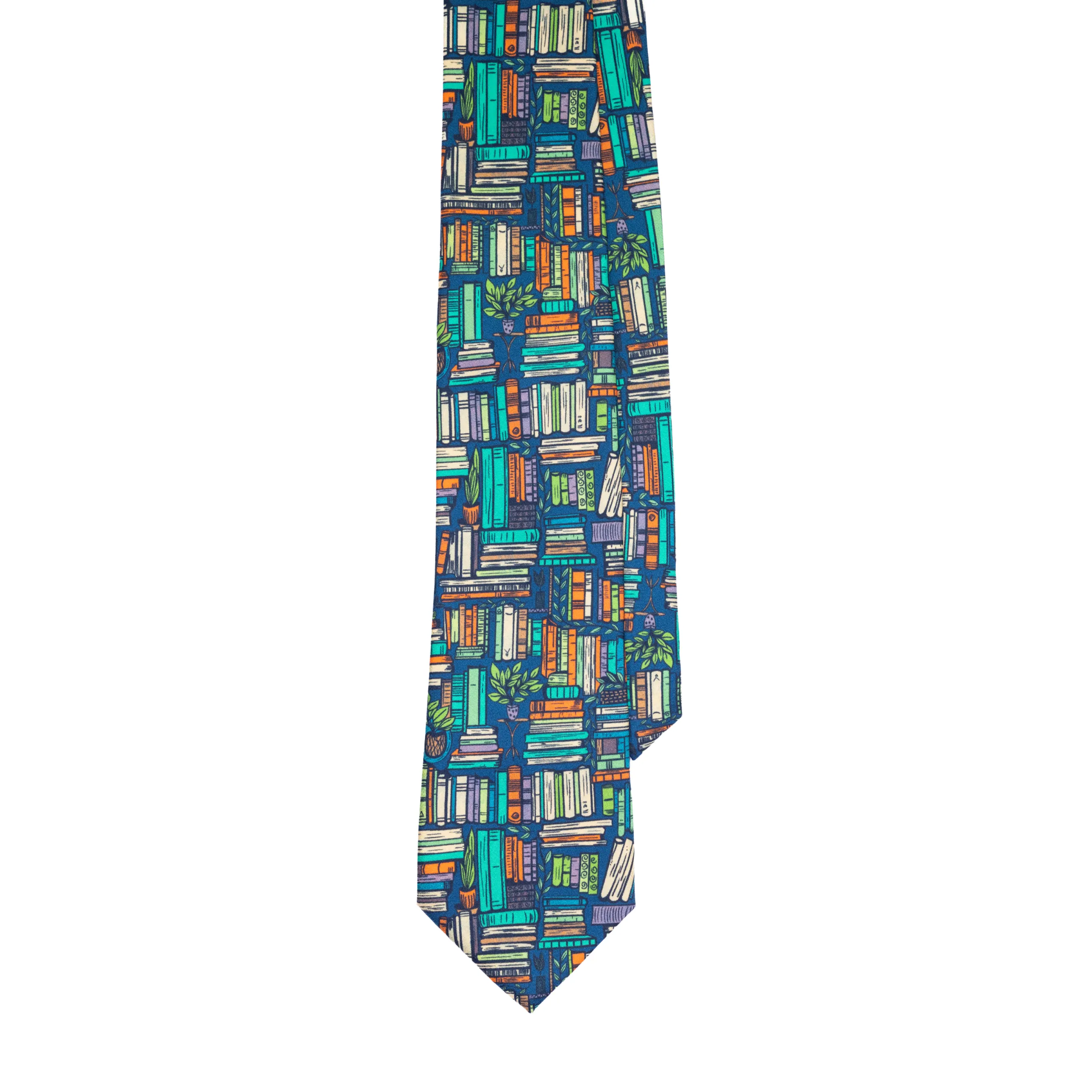 Botanical Library Tie