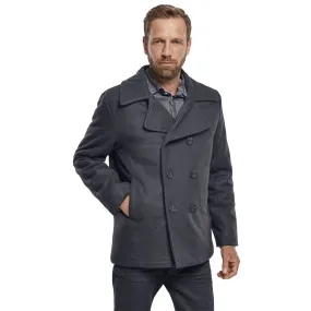 Brandit Pea Coat Anthracite Grey