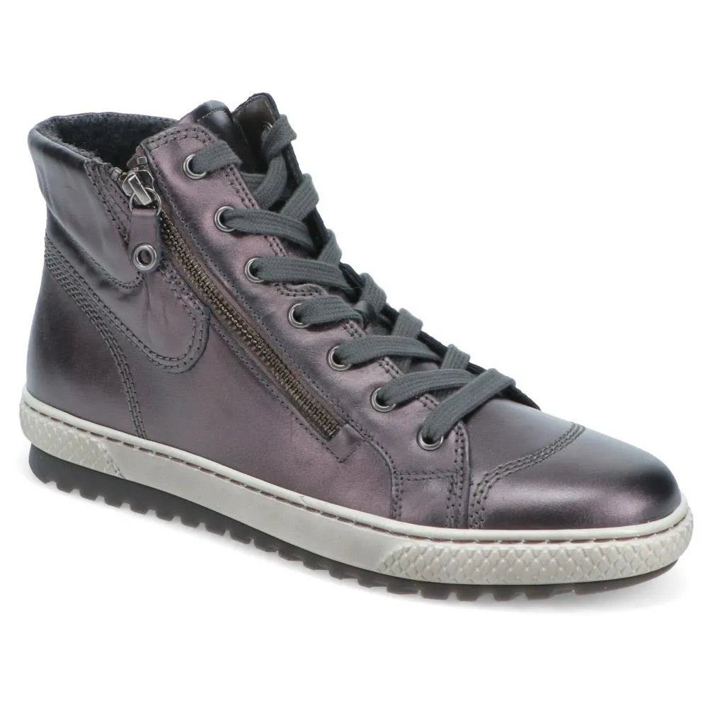 Bulner High Top Leather Trainers - GAB34515 / 320 630