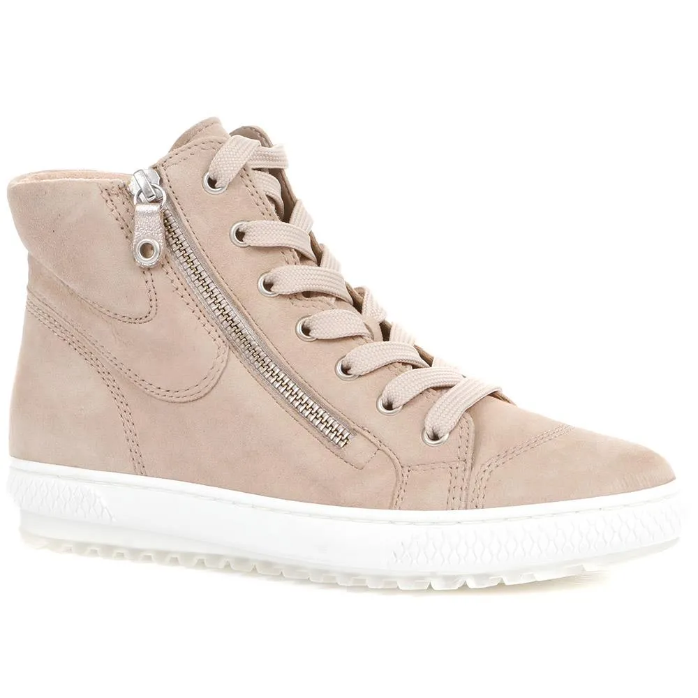 Bulner Suede High-Top Trainers - GAB35514 / 321 584