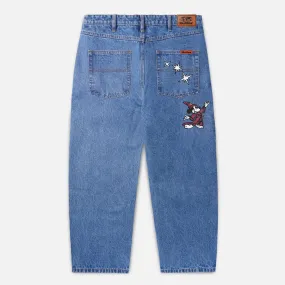 Butter Goods - Disney Fantasia Baggy Denim Jeans - Washed Indigo