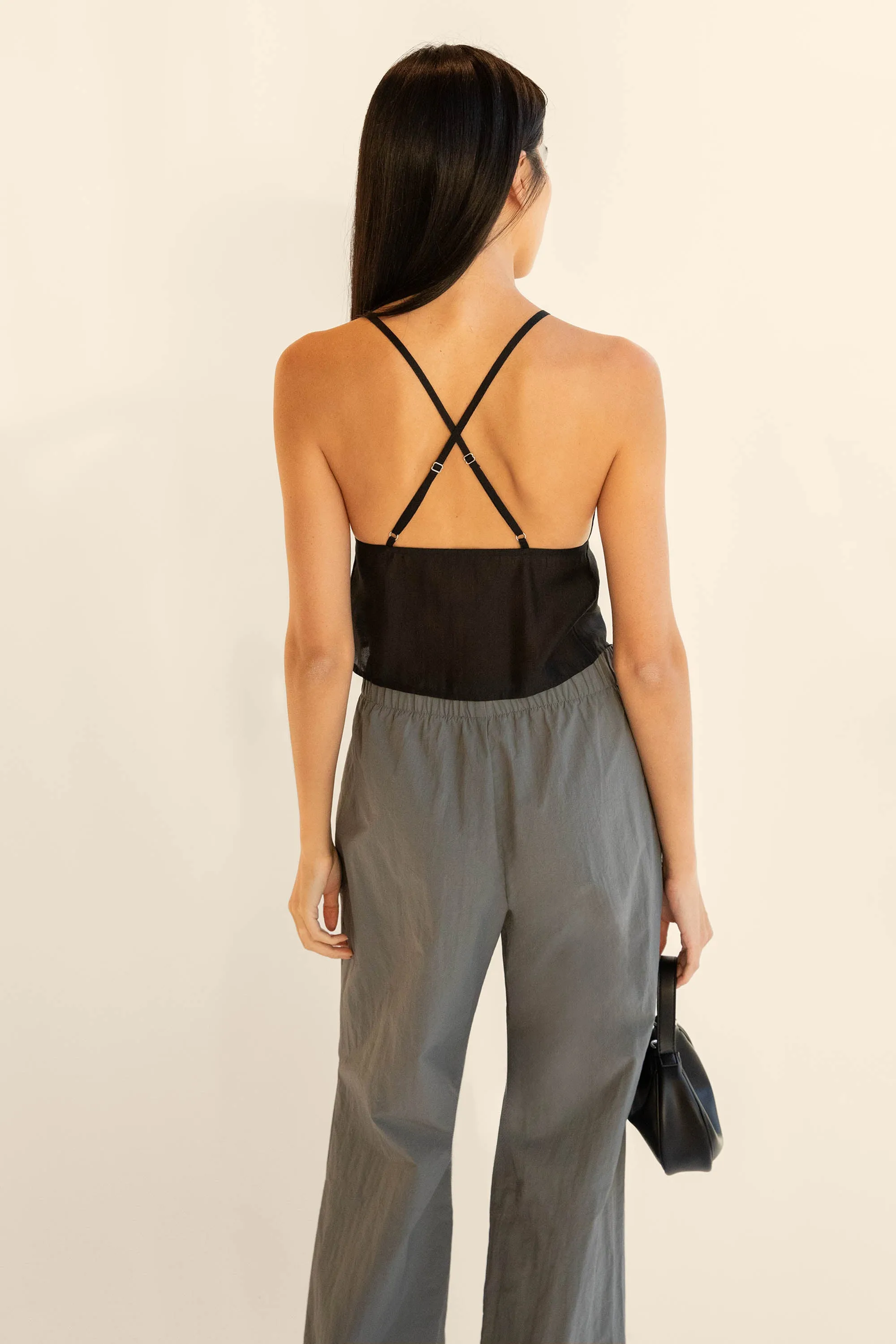 BUTTON FRONT CAMISOLE TANK