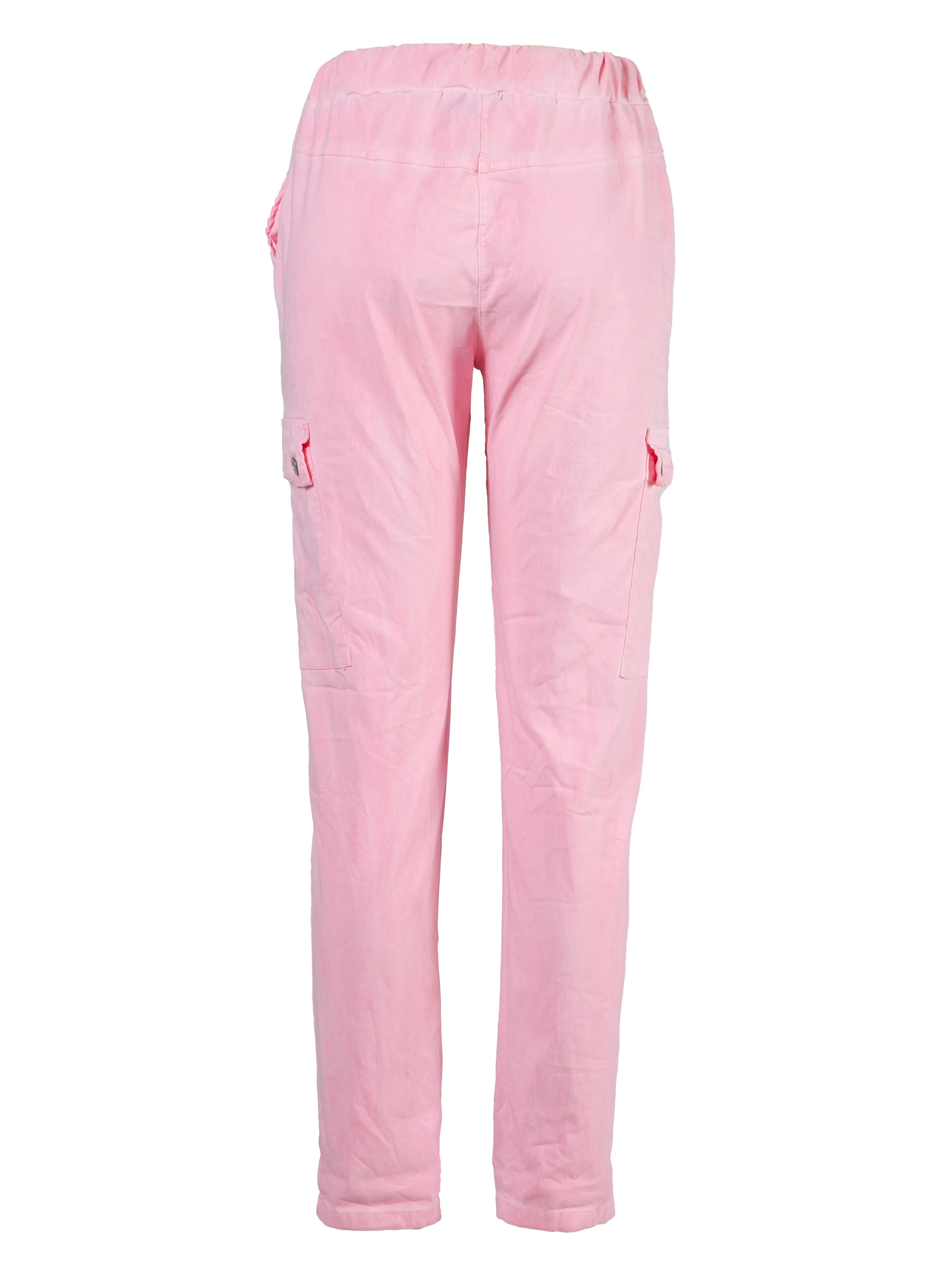 CARMEN cargo trousers - Pink Mist