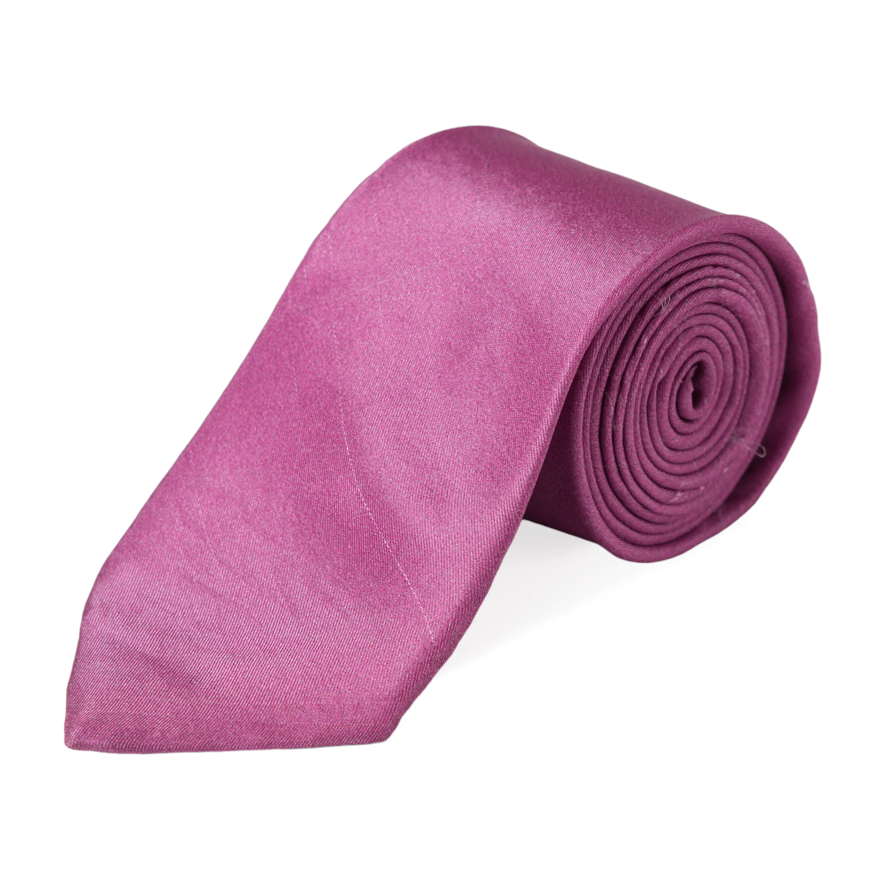 Chokore Jaali Good (Pink) - Pocket Square &  Flamingo Pink Silk Tie - Solids line