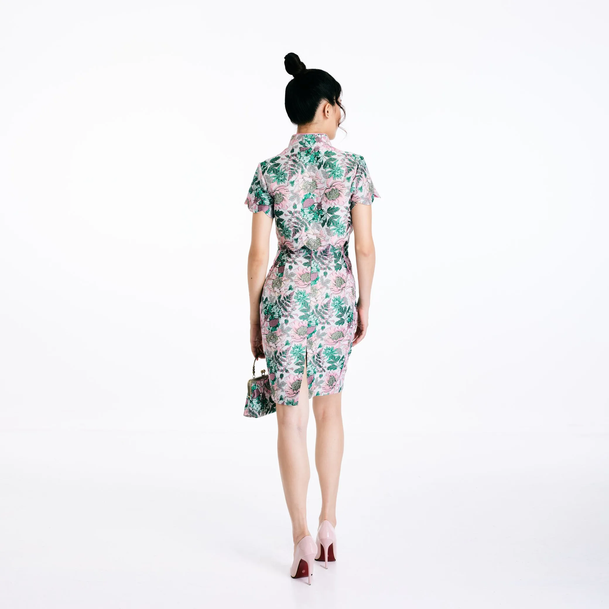 Chun Chun 2pcs Qipao Dress