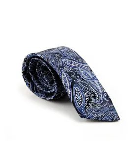 Classic Blue Paisley Neck Tie