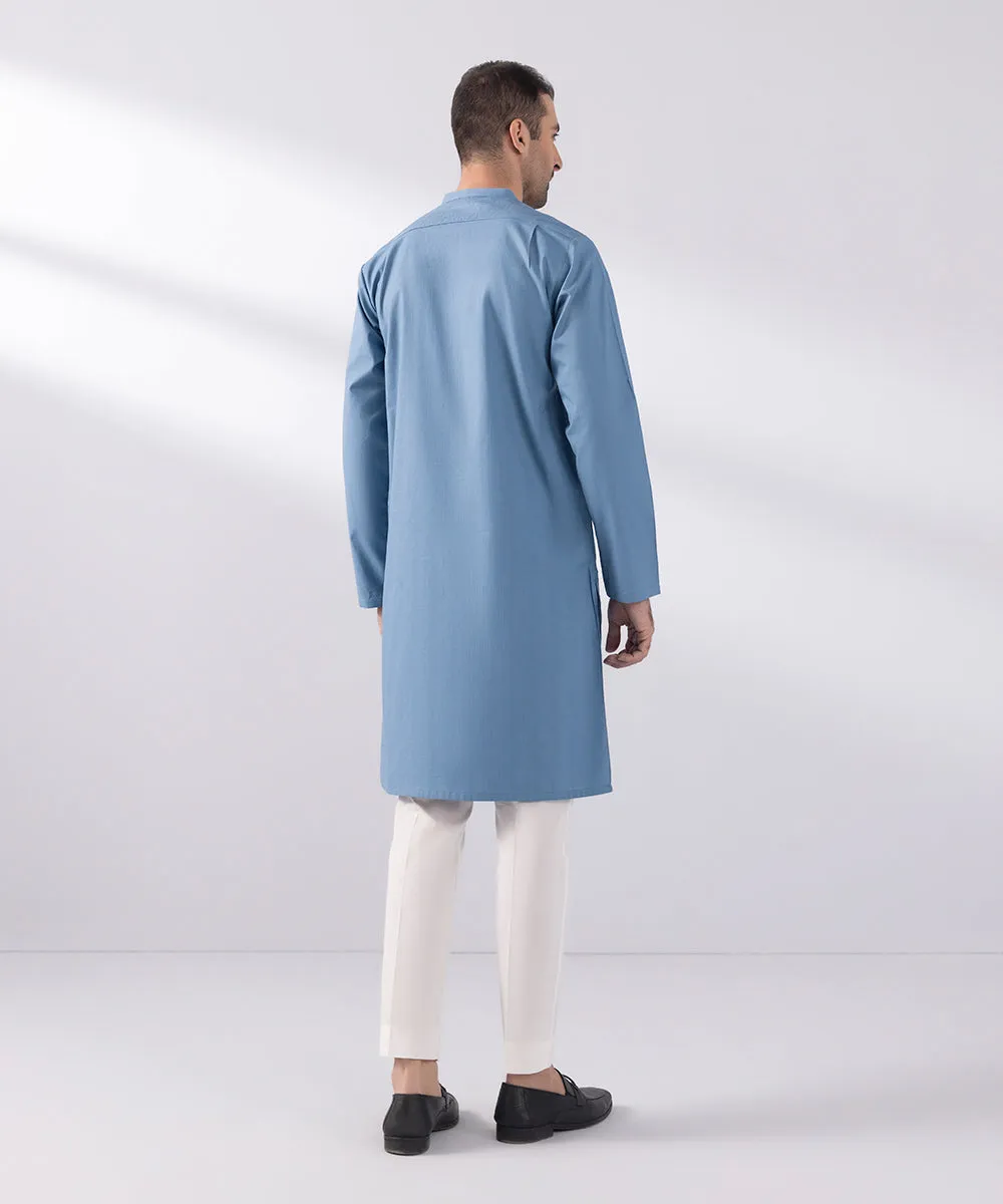 Cotton Jacquard Kurta