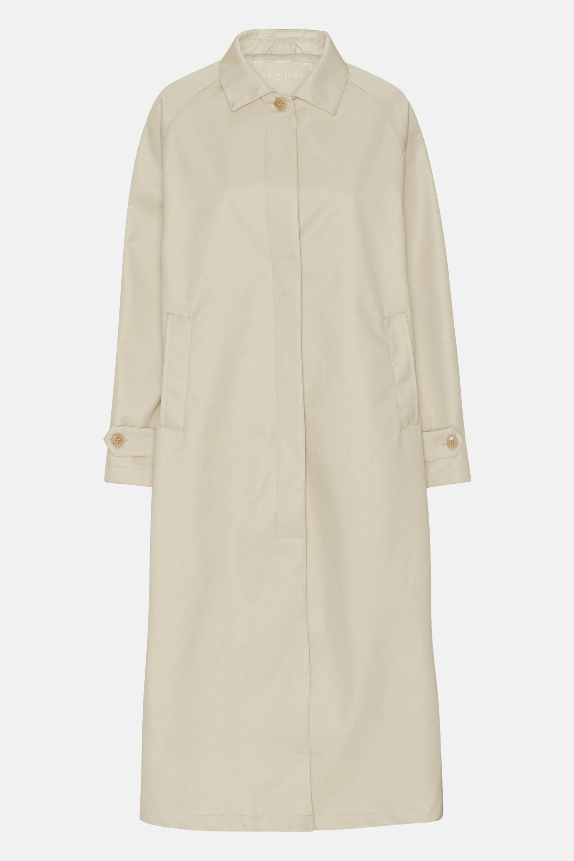 Cotton raincoat - Bleached Sand