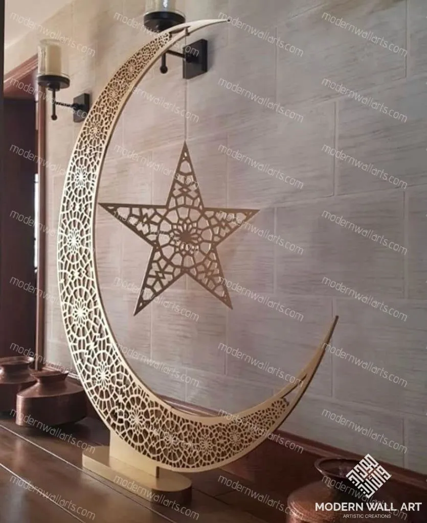 Crescent Decor Eid Moon Tree Hilal (Ready to ship)