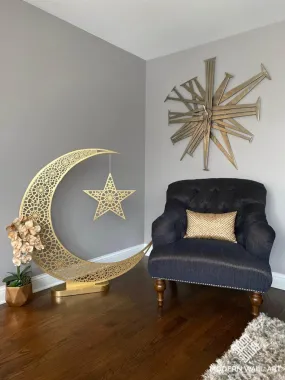 Crescent Decor Eid Moon Tree Hilal (Ready to ship)