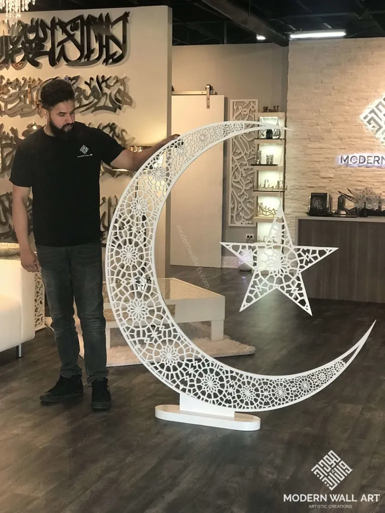 Crescent Decor Eid Moon Tree Hilal (Ready to ship)