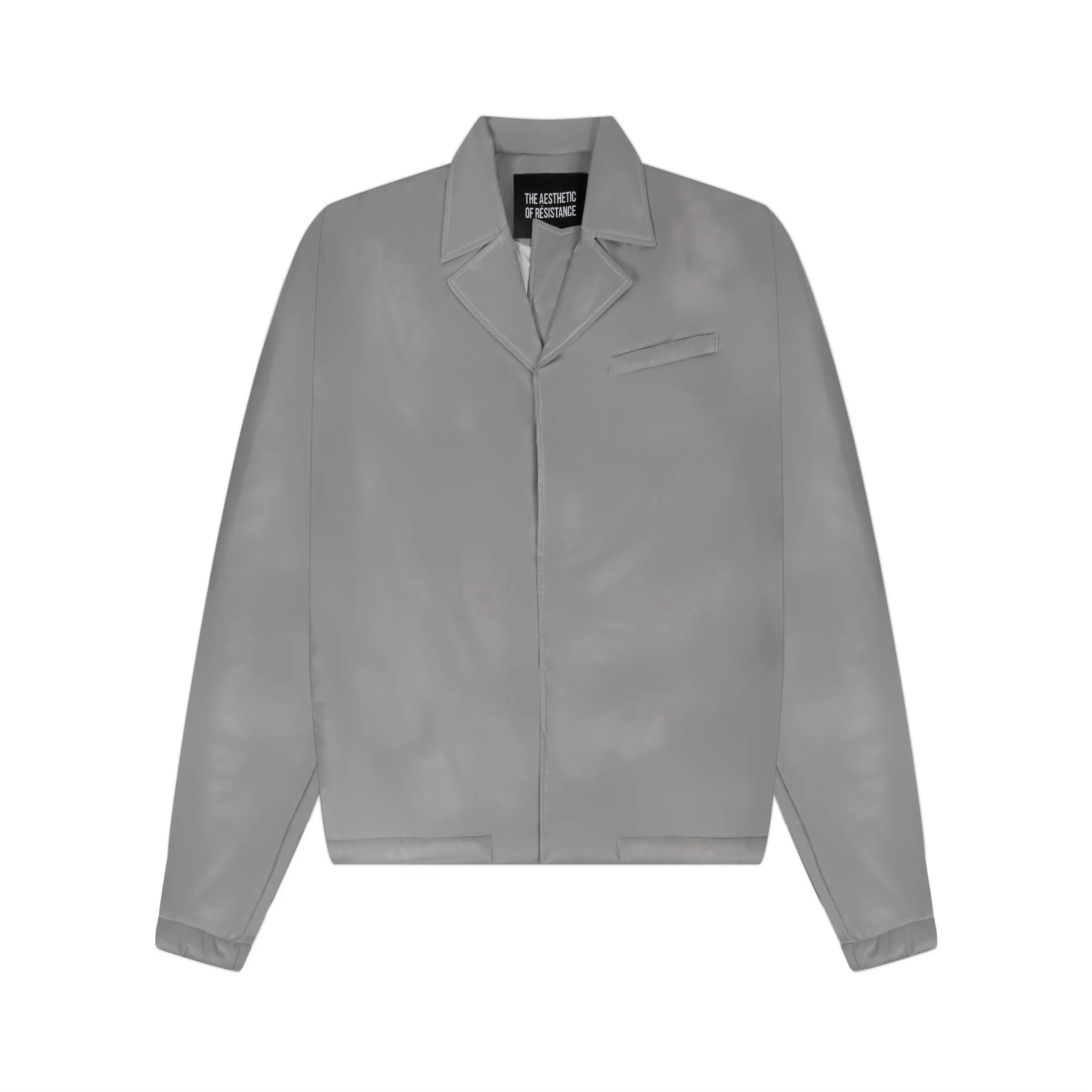 CRIME SCENE JACKET - GREY WHITE