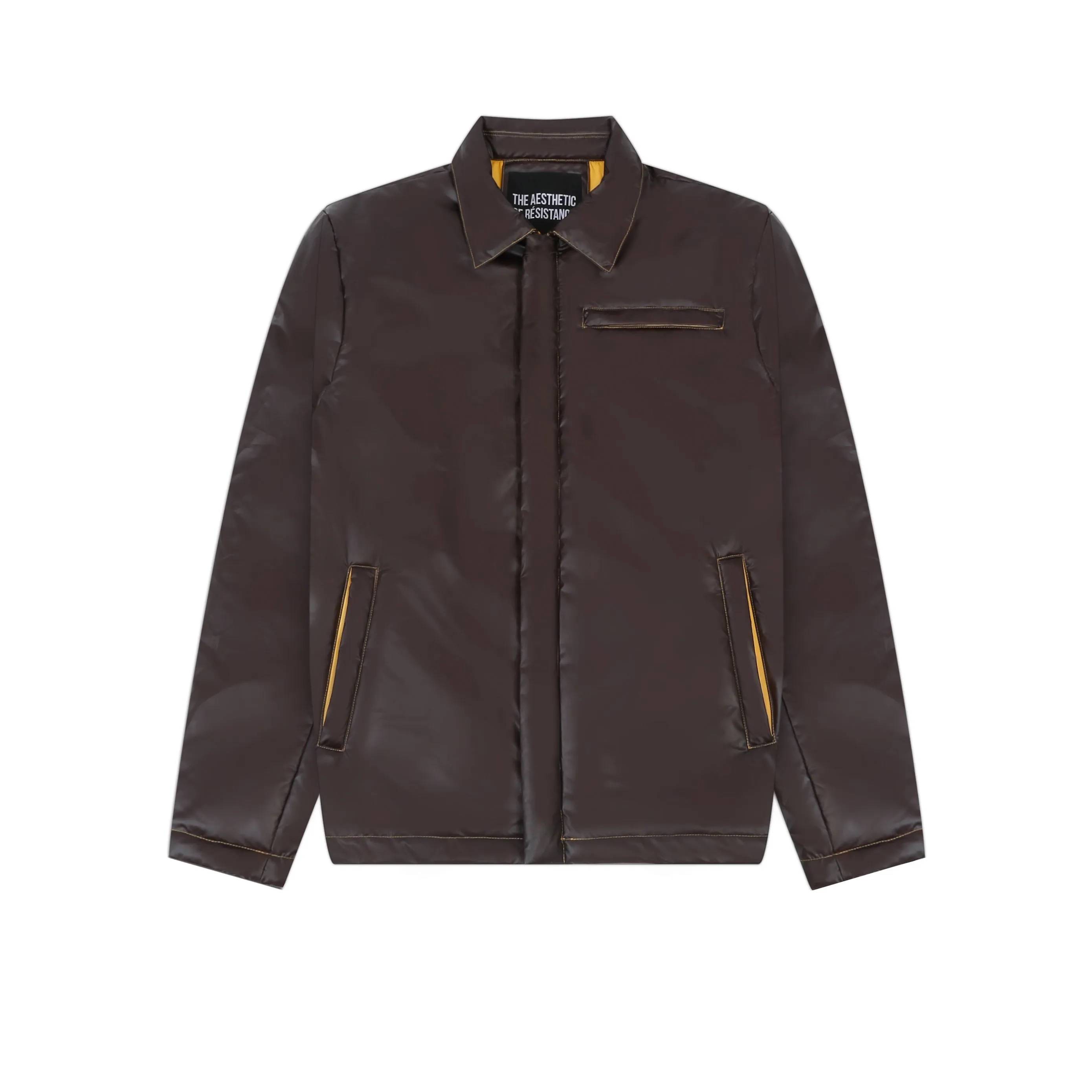 CRIME SCENE JACKET - YELLOW BROWN