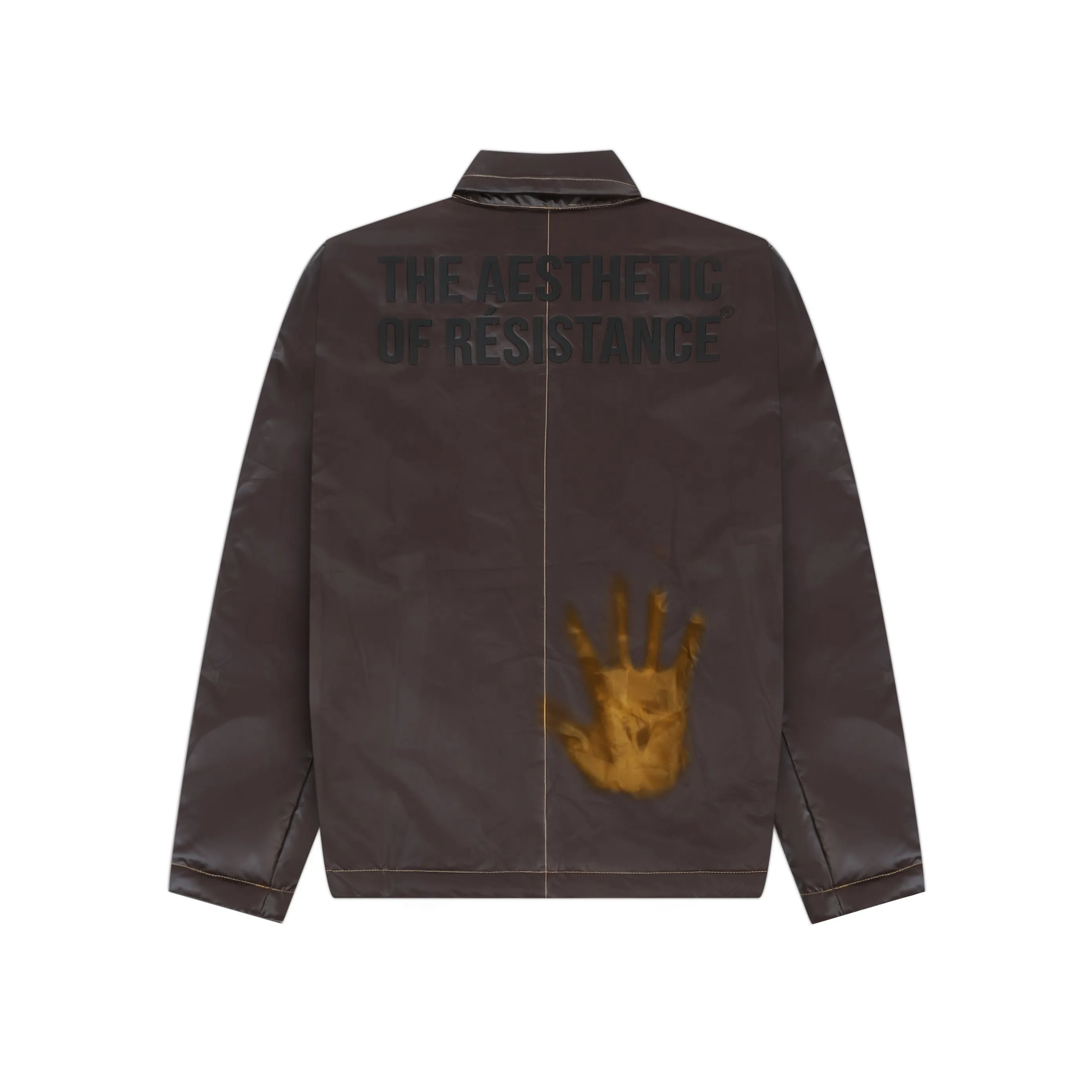 CRIME SCENE JACKET - YELLOW BROWN