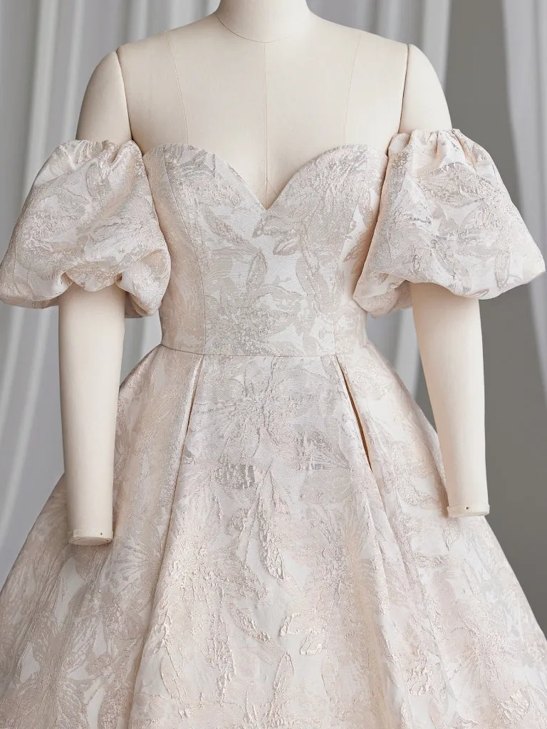 Cyprus Detachable Puff Sleeves by Sottero and Midgley