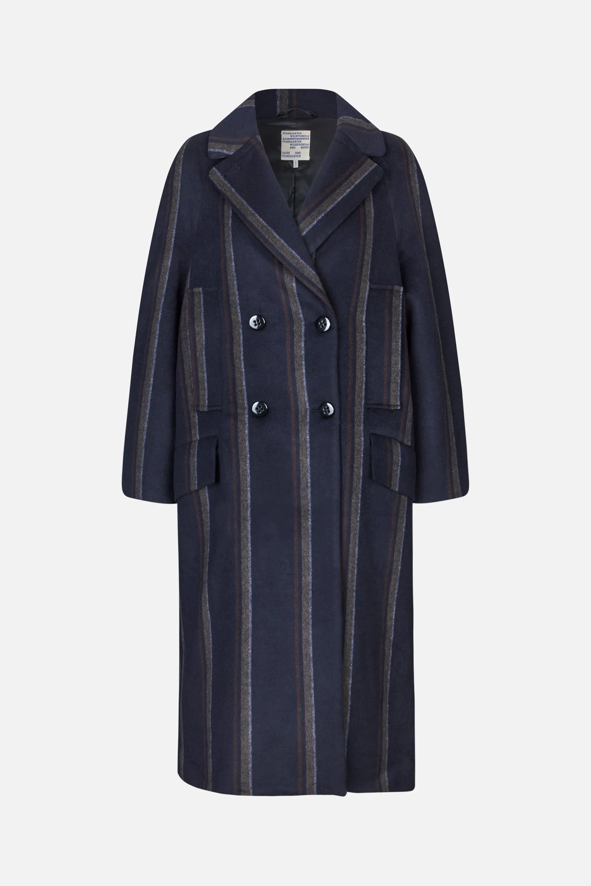 DANICA | Blue Wool Stripe