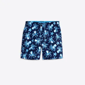 DELANO Octopus Print Swim Trunks